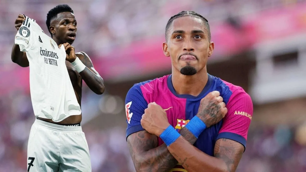 Raphinha vượt mặt Vinicius Jr