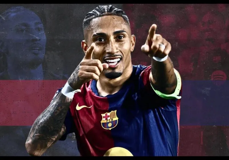 Barcelona đang sụt giảm phong độ khi thiếu Raphinha