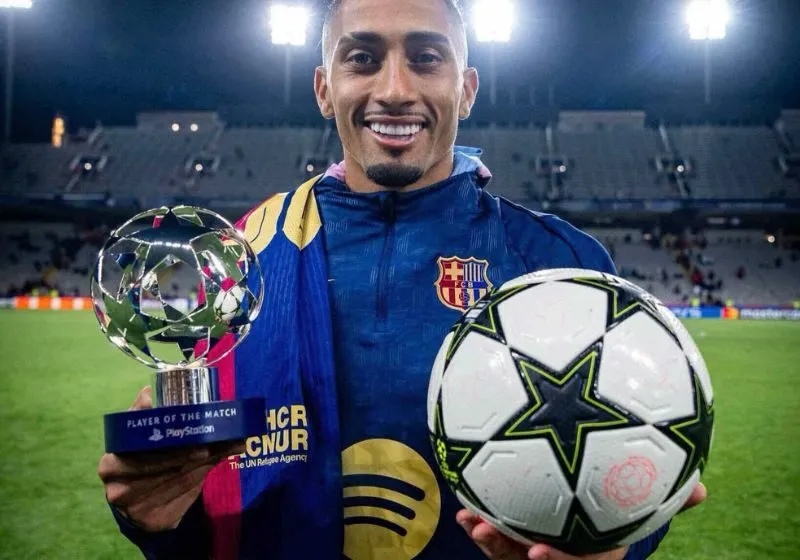 Raphinha có bao nhiêu danh hiệu 